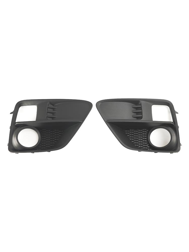 2PCS Front Fog Light Cover Bezel Grille Grill Fit Subaru WRX & STi 2015-2017