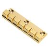 Golden 6 Strings Guitar Fixed Bridge Simple Installation Robust Metal Electric Guitar Bridge Replacement