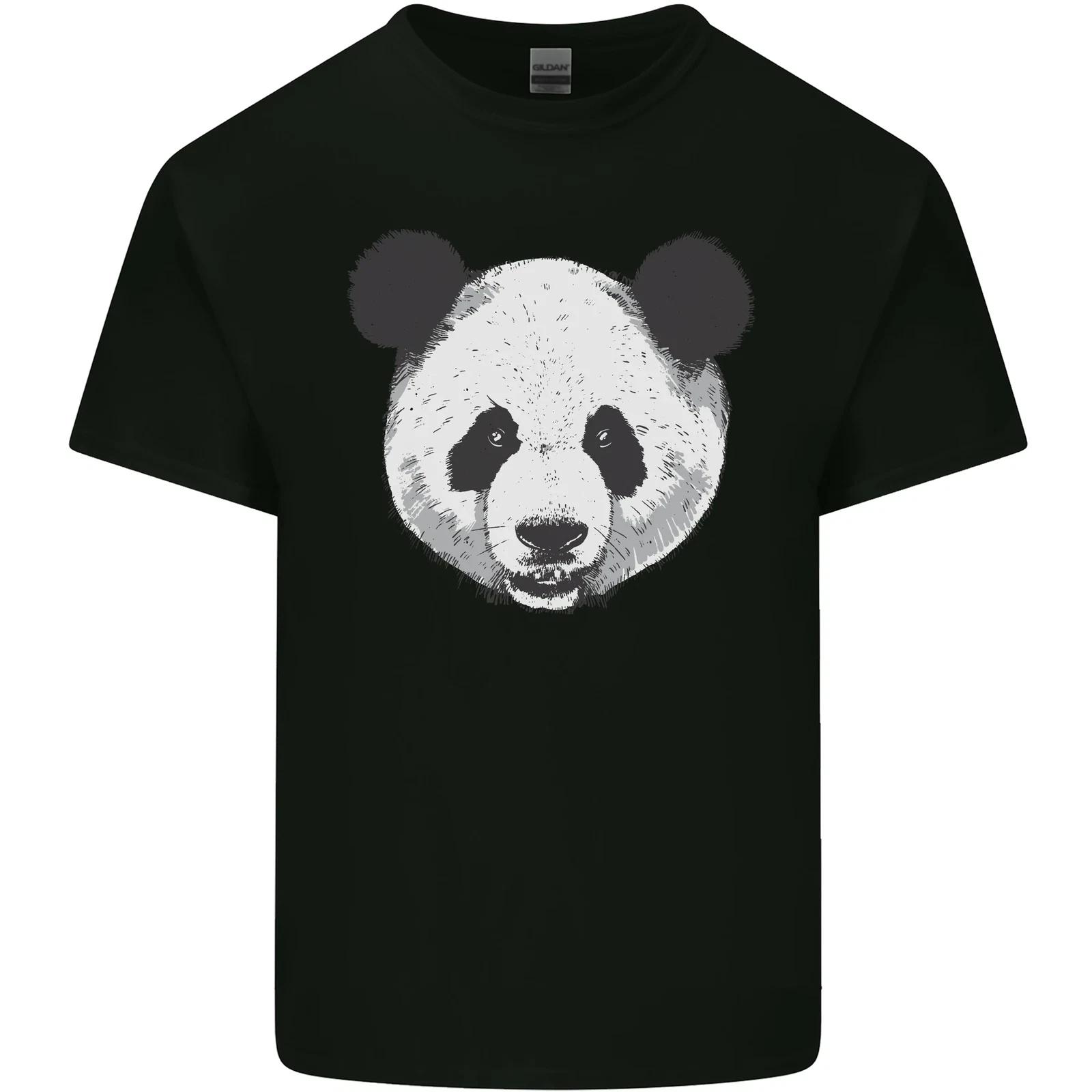A Panda Bear Face Kids T-Shirt Childrens XL