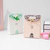 StoBag Pastel Floral Gift Wrapping Bags Paper Packaging Bags with Ribbon Handle for Sweets Jewelry Crafts Birthday Party Favor