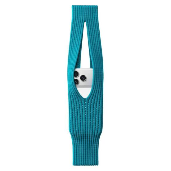 Gestrickte Handyhülle Dehnbare Handytasche Universelle Handyhülle Umhängetasche für Männer Frauen