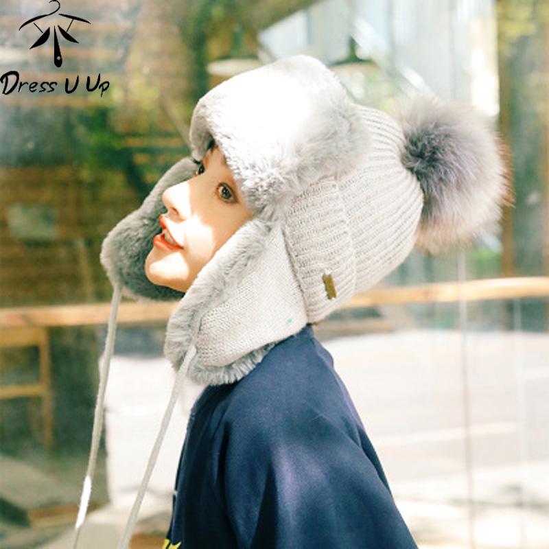 Buy Winter Wool Ushanka Bomber Hats 