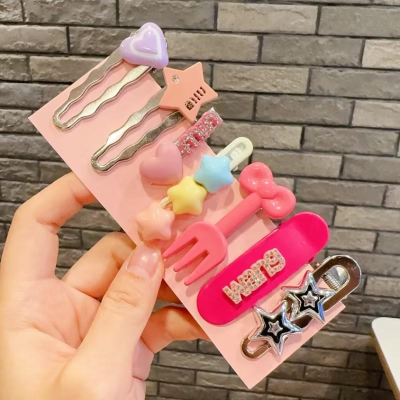 2025 Dopamine Color Children's Hair Clips - Cute Duckbill Hair Accessories for Girls