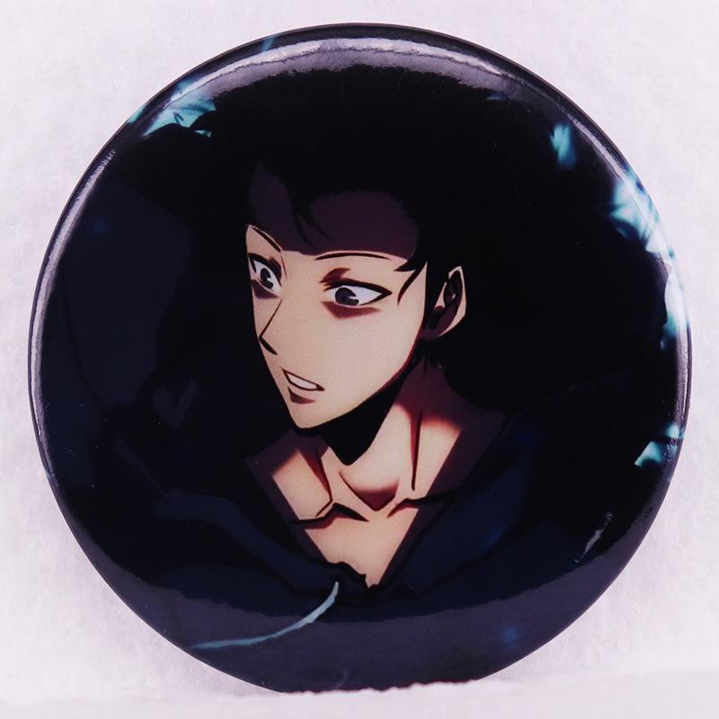 Upgraded Web Novel Game Brooch with Pin Tinplate Badge белый