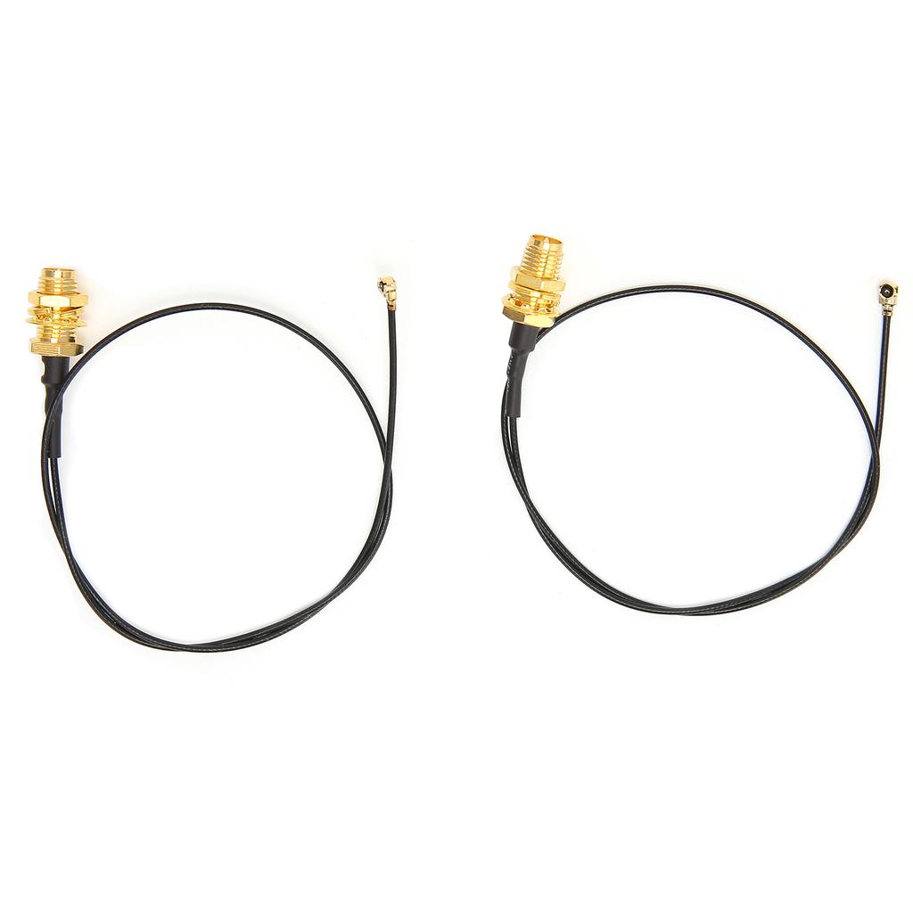 2 Stück IPEX-Kabel auf SMA-Buchse mit Stift WIFI-Antenne HF-Kabel für GSM GPS LAN-System