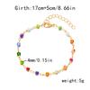 Bohemia Crystal Chain Anklets for Women Foot Accessories Summer Beach Barefoot Sandals Bracelet ankle on the leg Female Jewelry
