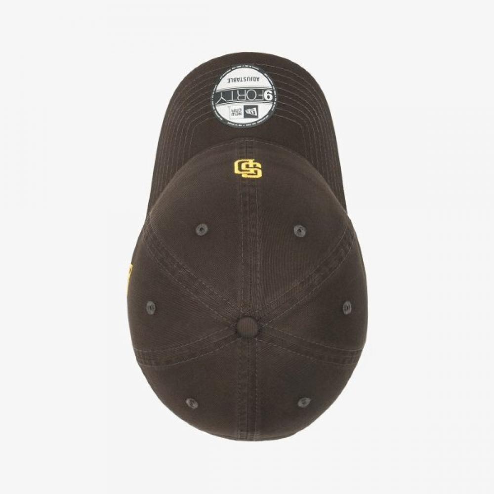 New Era San Diego Padres Mini Logo Unstructured Ballcap Chocolate 14392416