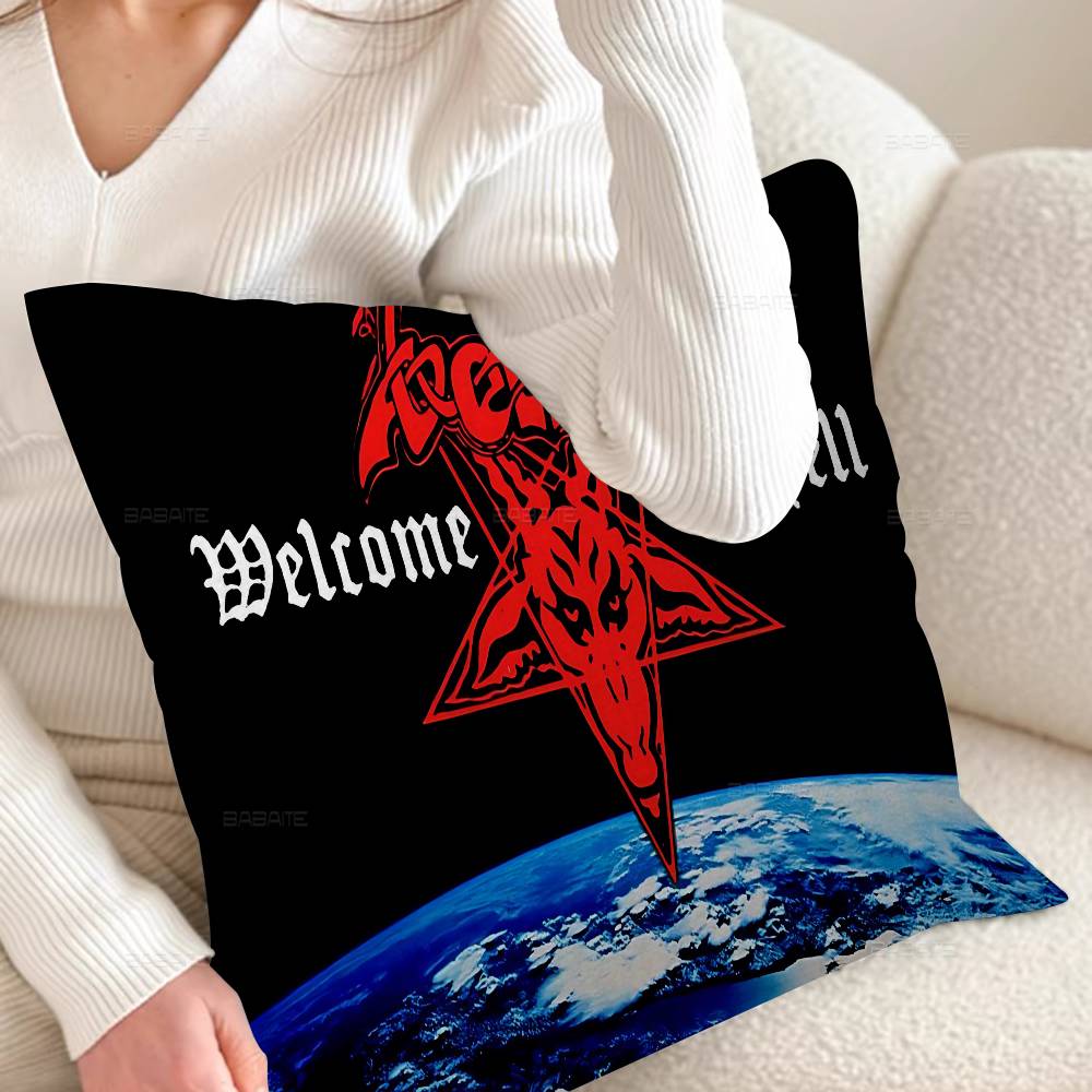 V-Venoms B-Black Metal Band Pillowcase Toon Gift Cushion Cover Bedroom Home Sofa Chair Seat Decor Pillow Case