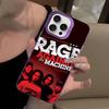 R-Rage A-Against T-The M-Machine Band Phone Cover For IPhone 16 15 14 13 12 11 17 Pro Max Plus Color Silver Shell
