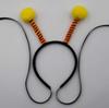 Bee Headband with Fluffy Ball Antennae for Kids & Adults