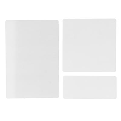 3 Adet Kesim Pedi 22x15cm 15x15cm 15x6.5cm Plastik Standart Kesim Makinesi Plakası