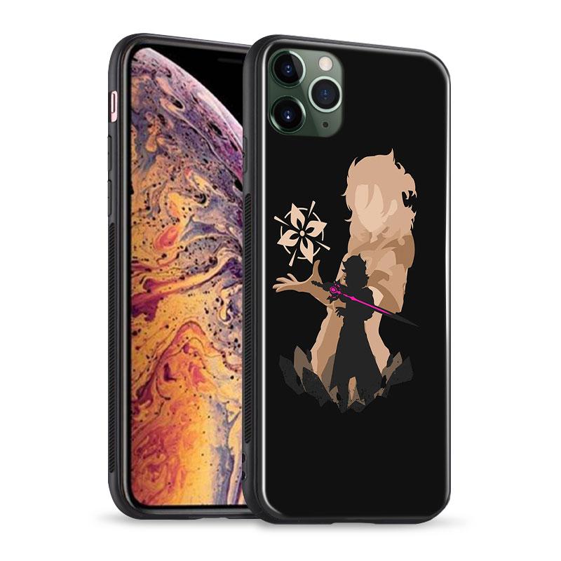 

Albedo Genshin Impact Game Glass, мягкий силиконовый чехол для телефона, чехол для iPhone SE 6s 7 8 Plus X XR XS 11 12 13 Mini Pro Max iPhone 13Pro MAX&Soft Silicone case