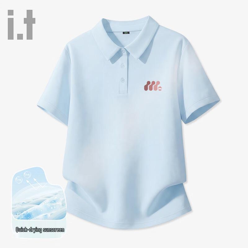 Fingercroxx Women s Ice Silk Quick-Dry Polo T-Shirt S