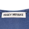 ISSEY MIYAKE Made In Japan Short Sleeve Cut 2 Navy Women Used