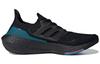 UltraBoost 21 Adidas 'Black Active Teal' FZ1921