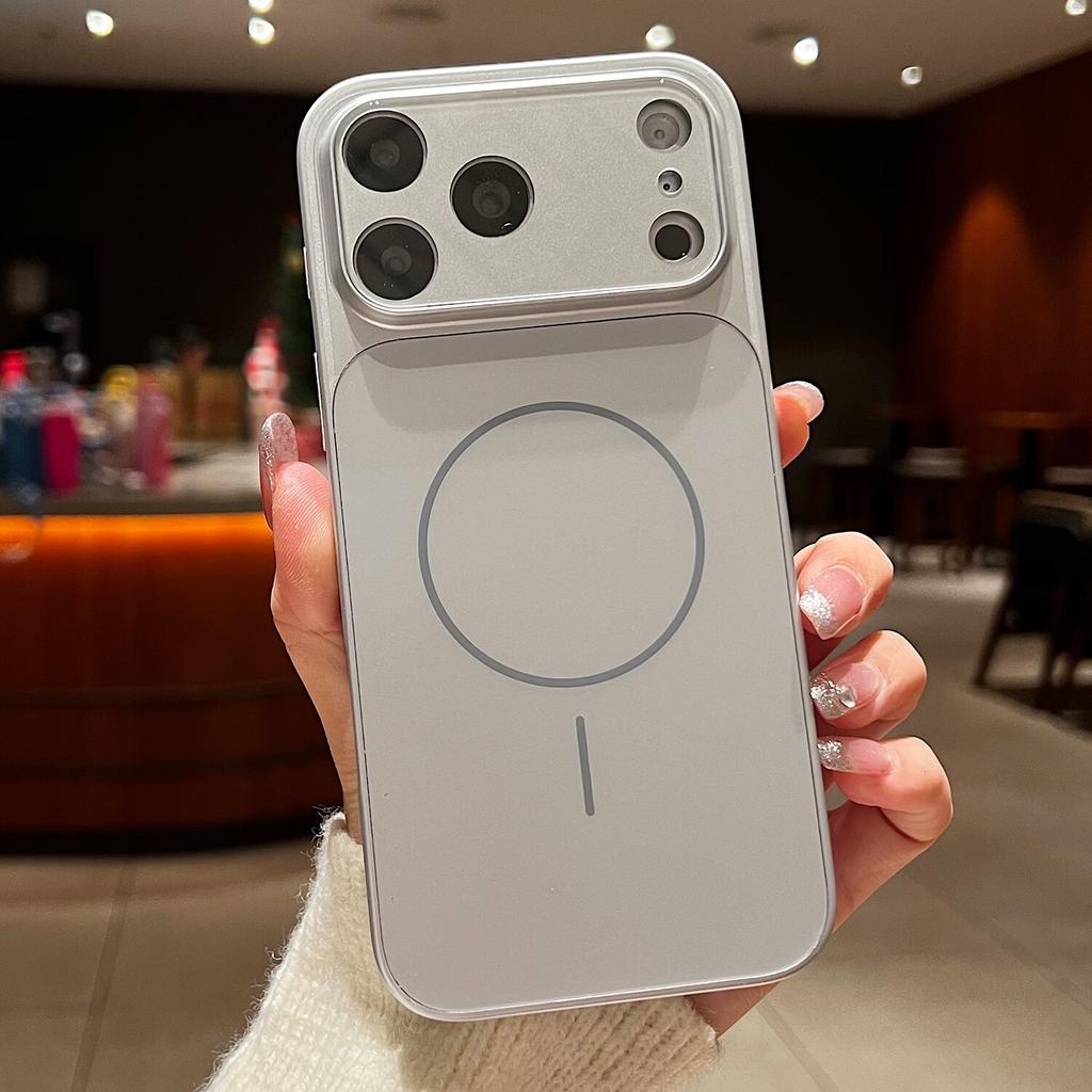 Sihuan Ke Magnetic Wireless Charging Case for iPhone 17 Pro - Orange