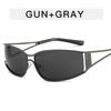 New Stylish Cool Sunglasses European American Punk Y2K Hollow Out Women Sunglass Fashion Trendy Sunglasses Male