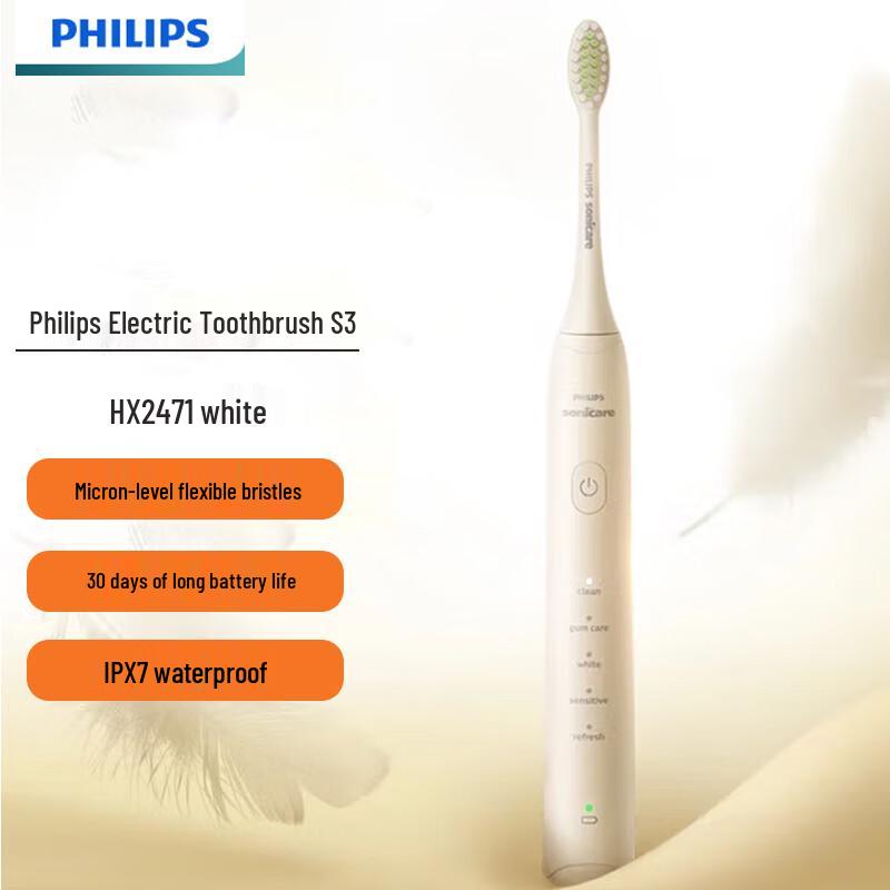 

Звуковая электрическая зубная щетка Philips HX2471