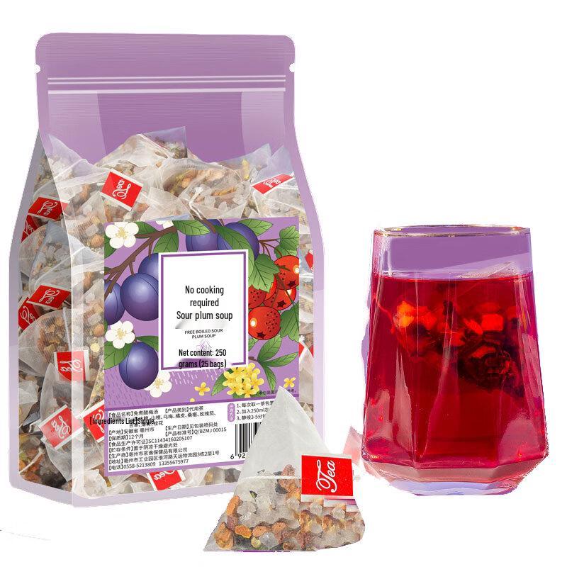 Yacha Po Old Beijing Sour Plum Soup Mix (25 Packs)