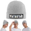 Werkzeugband Warme Strickmütze Winter Strickmütze Mütze Beanie Hip Hop Caps für Unisex