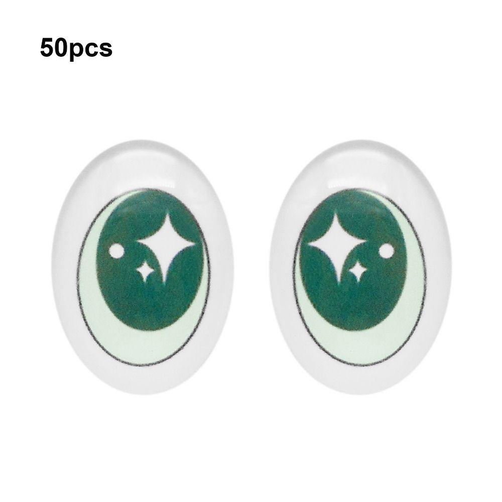 50pcs High Transparency Doll Eyes Accessories Multistyles Dolls Makeup Accessories