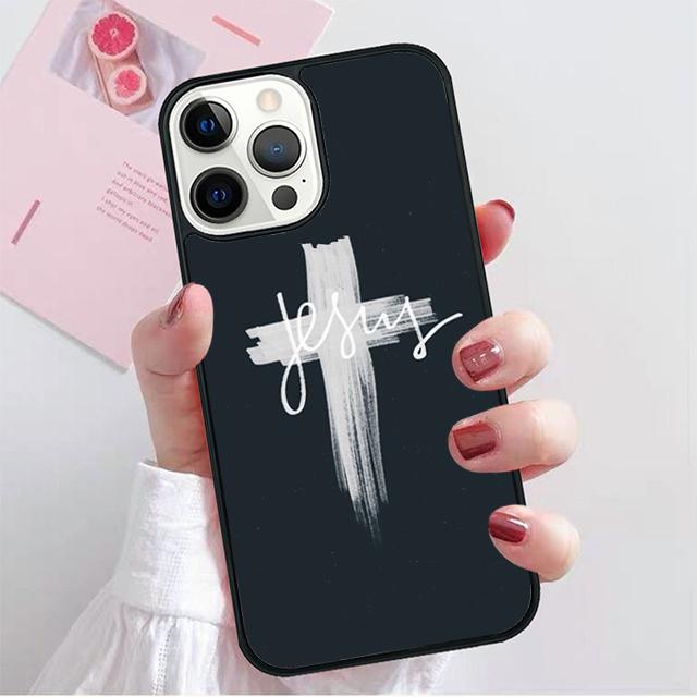 Faith Christian Religious Jesus Phone Case Cover For iPhone 17 Air 16 15 14 12 13 11 Pro MAX apple Plus Coque Shell
