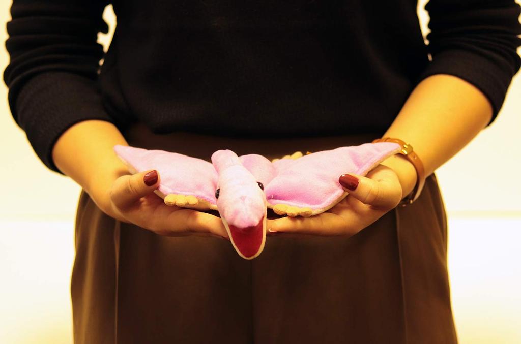 Yoshitoku Lovely Dinosaur Plush Toy Pteranodon Small 180002