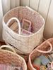 Foldable Floral Laundry Hamper: Lightweight, Portable, and Multi-use Storage Basket