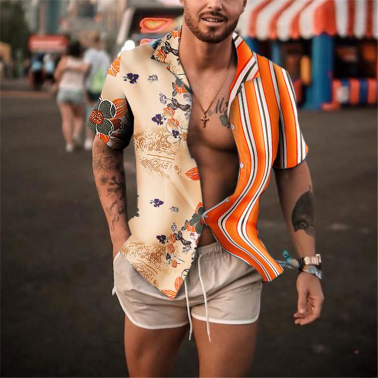 

Men s Trendy Shirt In Different Colors 3XL помаранчевий
