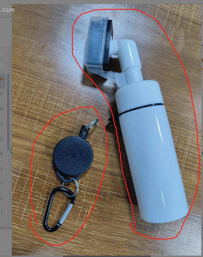 Enhanced Golf Club Groove Cleaning Brush with Pull-Rope Sprayer