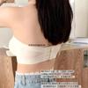 Super stable, strapless underwear women's non-slip tube top, non-marking chest wrapping, anti-light, small breasts gather bra cover