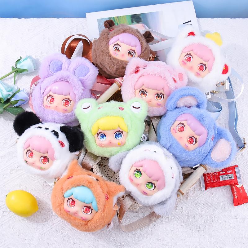 Three Little Hairs Lucky Rabbit Plush - Cute Bedroom Decoration