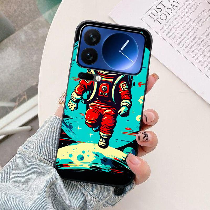 For Xiaomi 17 Ultra Phone Case Astronaut Silicone Camera Protection Back Cover For Xiaomi Mi 17 Pro Max Mi17 Ultra Funda Coque