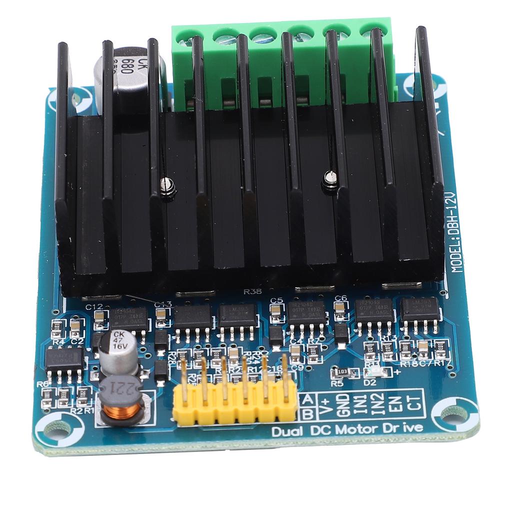 DHB1A 30A DC 5V12V HBridge Drive Controller Durable DualChannel Motor Control Module