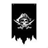 Crossbone Flag for Halloween Themed Party Indoor Outdoor Decoration
