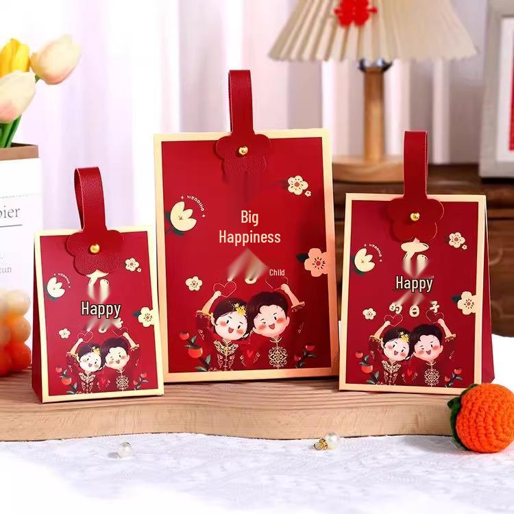 2025 Cartoon Wedding Candy Gift Boxes