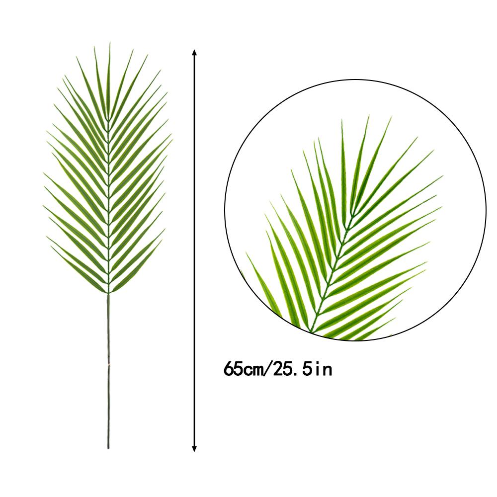 1Pc/3Pcs Artificial Tropical Leaves Large Green Leaf Fake Palm Leaves for Hawaiian Luau Wedding Birthday Party Decoration