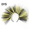 Mardi Gras Glitter Headband for Women Carnival Hairband Costume Accessories Mesh Hair Clip Headpiece for Women Children