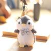 Backpack Penguin Keychain Plush Toy Stuffed Bag Decoration For Teens Gift