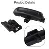 Vehicle Maintenance BLACK Armrest Box Latch Secure Grip Design Classic Black Color Enhanced Access Functionality