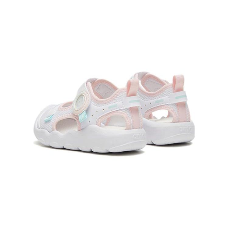 Anta Breathable Quick-Dry Low-Top Walking Shoes Baby Shoes White Pink A322320066H-1