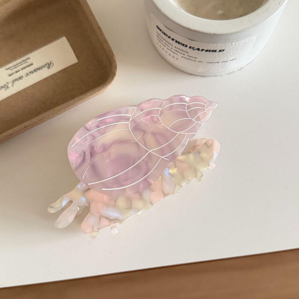 Strand Kopfbedeckung Ozean Serie Haarklammer Koreanischer Stil Geometrie Hai-Klammer Muschel Haarklammer Täglich