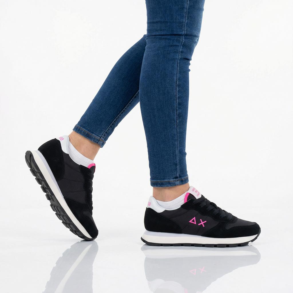 Sun68 Ally Solid - Women's Sneakers Shoes Black Z36201-1162 ORIGINAL