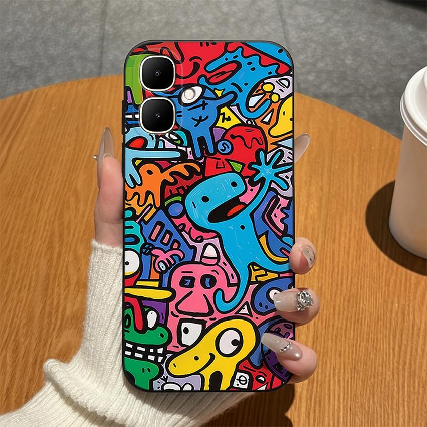 For Infinix Smart 10 8 7 6 Plus 8 5 Pro 8HD 6HD Phone Cases Fashion Leopard Patterns Soft Matte Silicone Shell For Infinix Smart9 3+ Lightweight Cover