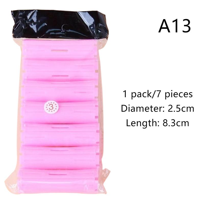 7/8/9/10 Stuks Hittevrije Krultang Geen Hitte Haarrollers Krulspeld Trek Kern Luie Krullen Flexi Staaf Golfvormers Haarstyling Tool