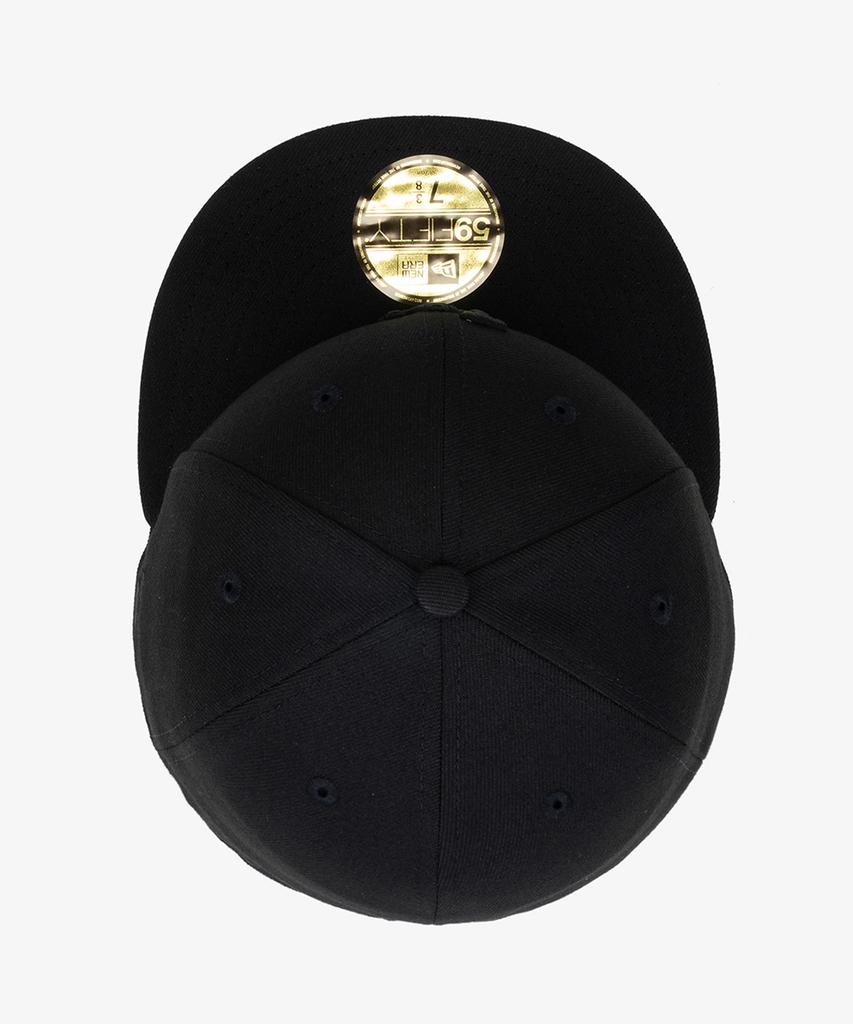 New Era Mlb La Dodgers Basic Fitted Cap Black/Black