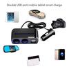 2 Way Multiple Socket Car Cigarettes Lighter Splitter USB Charging 12V/24V Adapter with USB Port