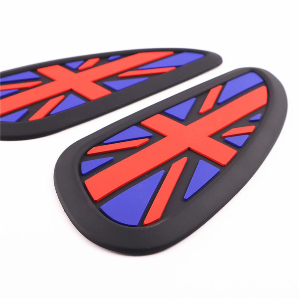 Motorrad Anti-Rutsch Knie Tank Pad Griff Aufkleber Klebstoff Kraftstofftank Schützer Pad Retro Gas Kraftstofftank Aufkleber