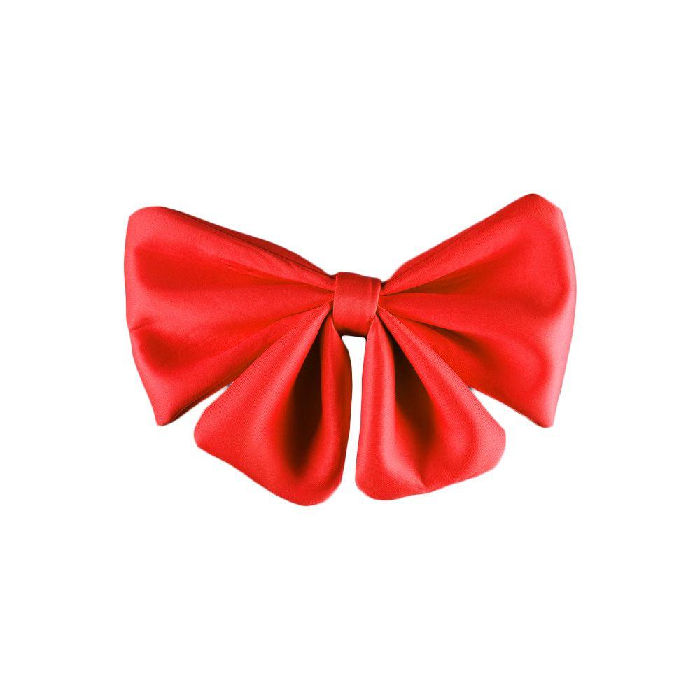 Sweet and Cool Style Red Bowknot Motorcycle Helmet Decor Soft Bow Fittings DIY Helmet Modeling Easy Install No Deformation