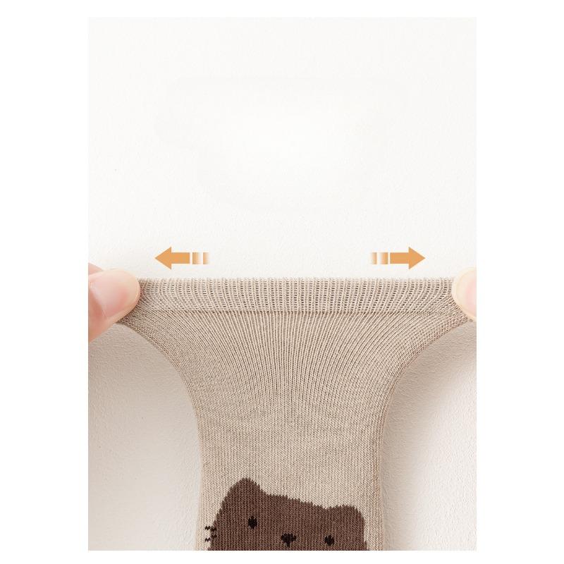 Novelty Cute Floor Socks for Toddlers, Non-slip Cotton Socks with Dots of Adhesive, Children's Socks for All Seasons for Boys and Girls